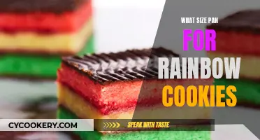 Pan Size for Perfect Rainbow Cookies