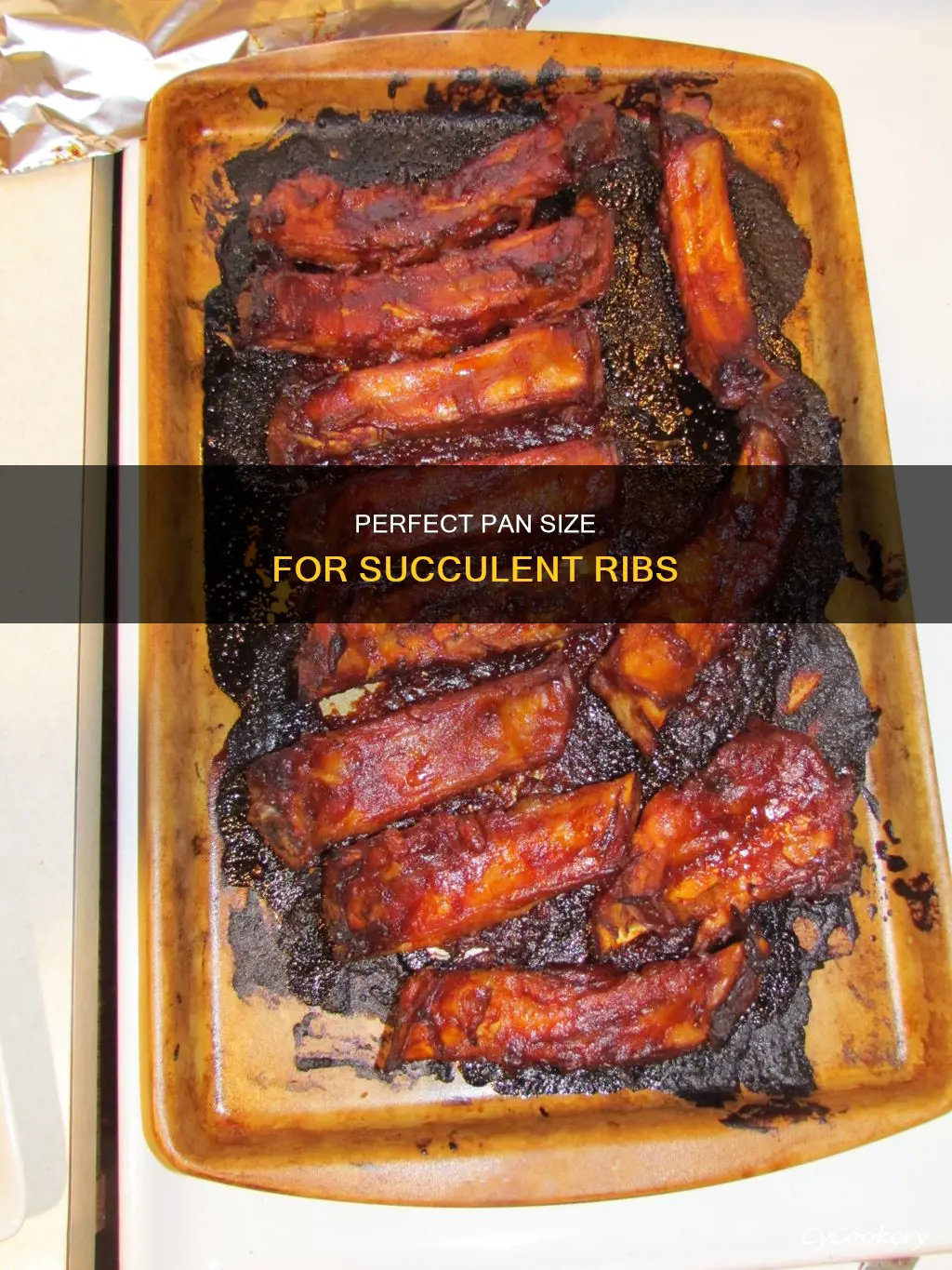 what size pan for ribs