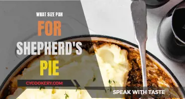 Shepherd's Pie Pan Size Guide