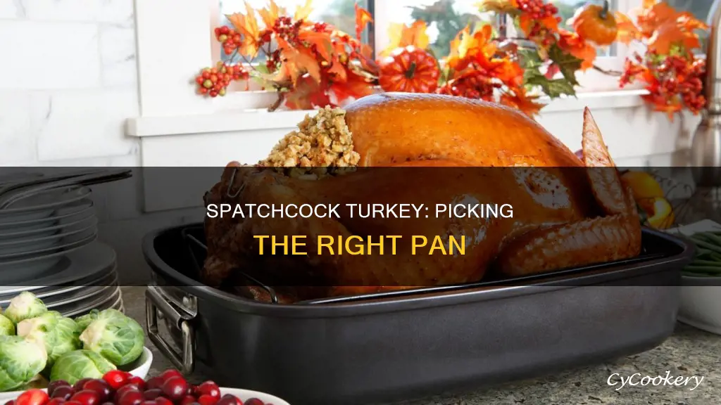 what size pan for spatchcock turkey