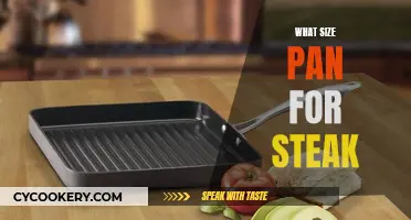 Pan-Seared Steak: Choosing the Right Size Pan