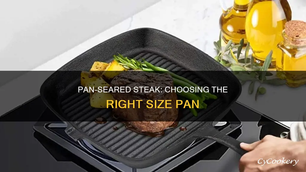 what size pan for steak