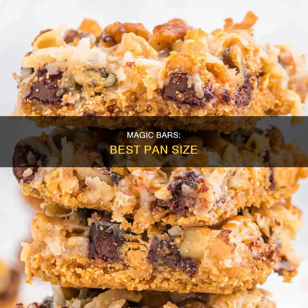 what size pan is best for magic bars