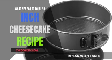 Cheesecake Pan Size Guide