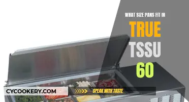 True TSSU-60 Pans: What Size Fits?