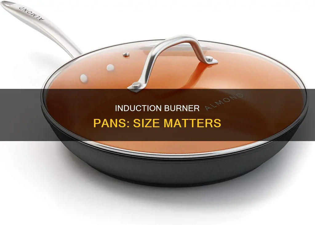 what size pans fit induction burner