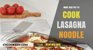 Perfect Lasagna Noodle Cooking: Choosing the Right Pot Size