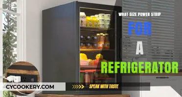 Choosing the Right Power Strip Size for Your Refrigerator