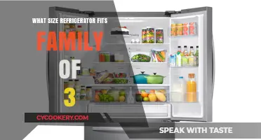 Choosing the Right Refrigerator Size for Your Family of Three