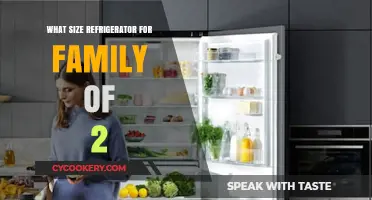 Choosing the Perfect Fridge Size for a Family of Two