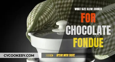 Best Slow Cooker Sizes for Chocolate Fondue