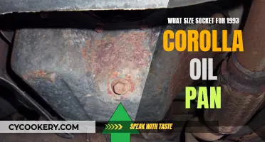 Corolla Oil Pan Socket: The Right Tool for the Job