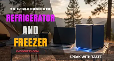 Sizing Solar Generators: Powering Your Fridge and Freezer Efficiently