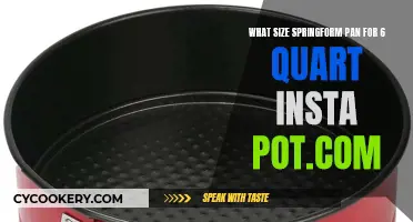 Springform Pan Sizes for Your 6-Quart Insta Pot