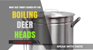Choosing the Right Turkey Cooker Pot Size for Boiling Deer Heads