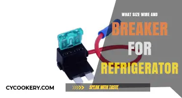 Choosing the Right Wire and Breaker Size for Your Refrigerator