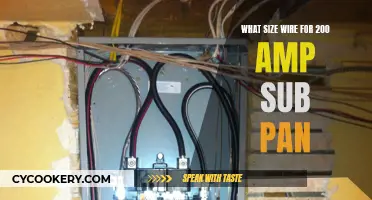 Wire Size for 200 Amp Sub Panels