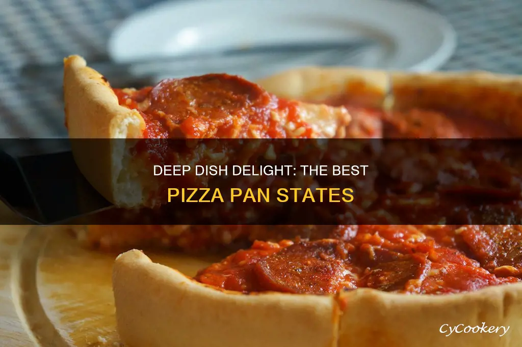 what state has best deep dish pizza pan