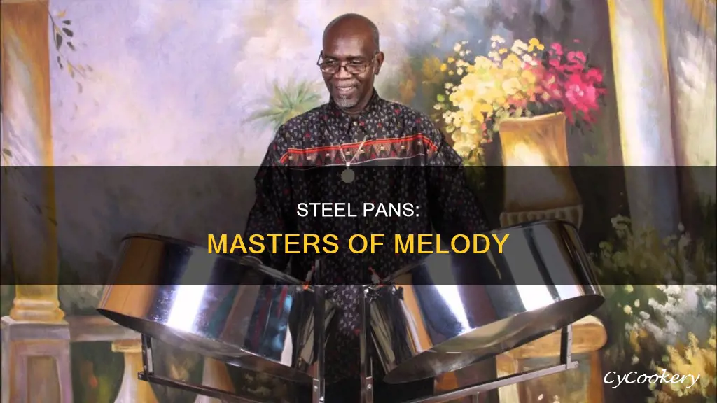 what steel pan plays the melody