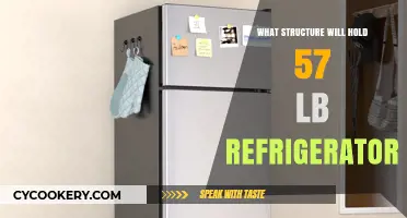 Best Structure Options to Securely Hold a 57-Pound Refrigerator