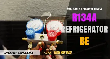 Optimal R134a Refrigerator Suction Pressure: A Comprehensive Guide