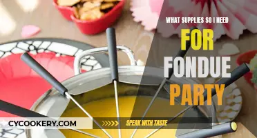 Fondue Party Supplies: What You Need to Know