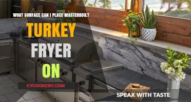 Masterbuilt Turkey Fryer: Exploring Safe and Stable Surfaces