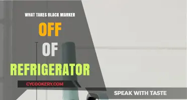 Effective Ways to Remove Black Marker Stains from Your Refrigerator