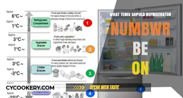 Optimal Fridge Temperature: Setting the Right Number for Freshness