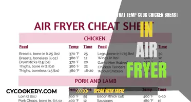 Perfectly Cooked Chicken Breast: Air Fryer Temperature Guide