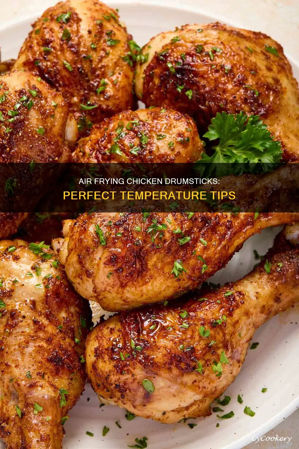 what temp do i cook chicken drumsticks in air fryer