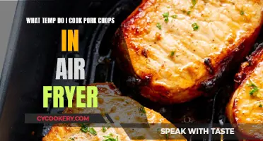 Perfectly Cooked Pork Chops: Air Fryer Temperature Guide