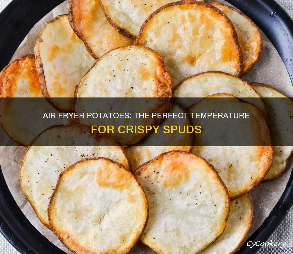 what temp do i cook potatoes in air fryer