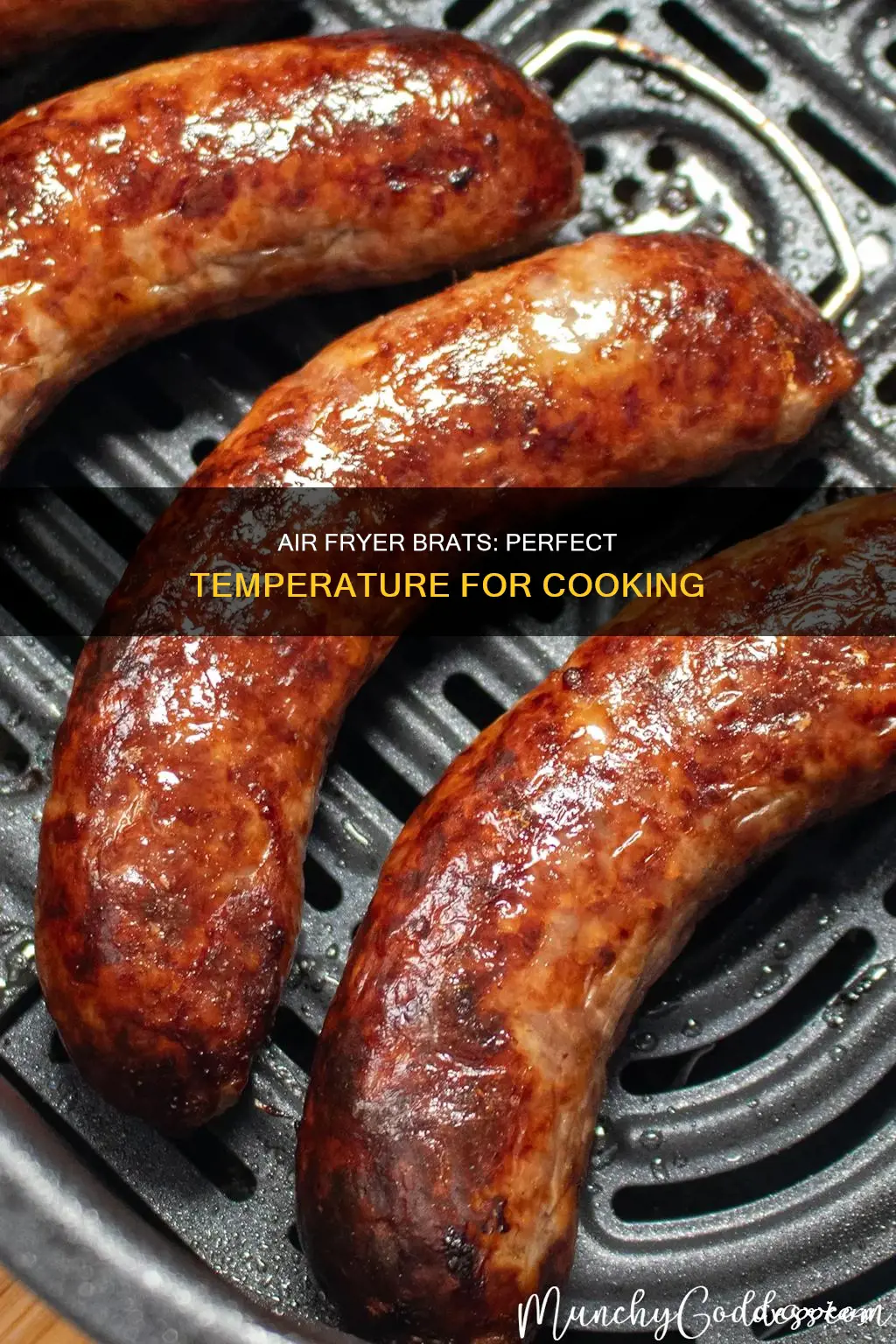 what temp do you cook brats in air fryer