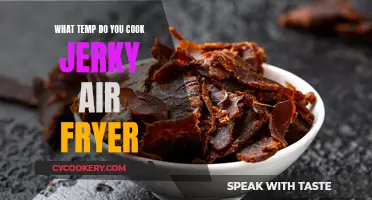 Perfectly Cooked Jerky: Air Fryer Temperature Guide