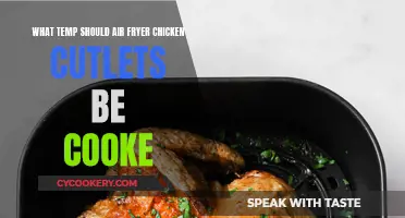 Air Fryer Chicken Cutlets: Perfect Temperature Tips