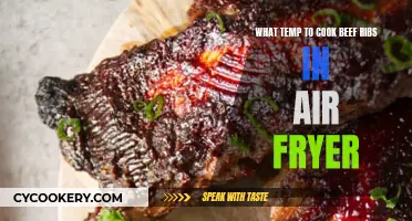 Air-Fried Beef Ribs: Perfect Temperature Control