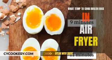 Air Fryer Boiled Eggs: Perfect Temperature Tips