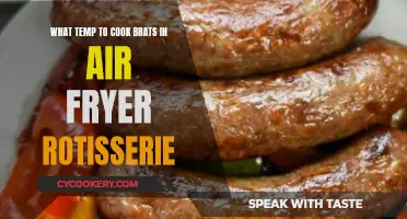 Best Air Fryer Temperature for Juicy Bratwurst