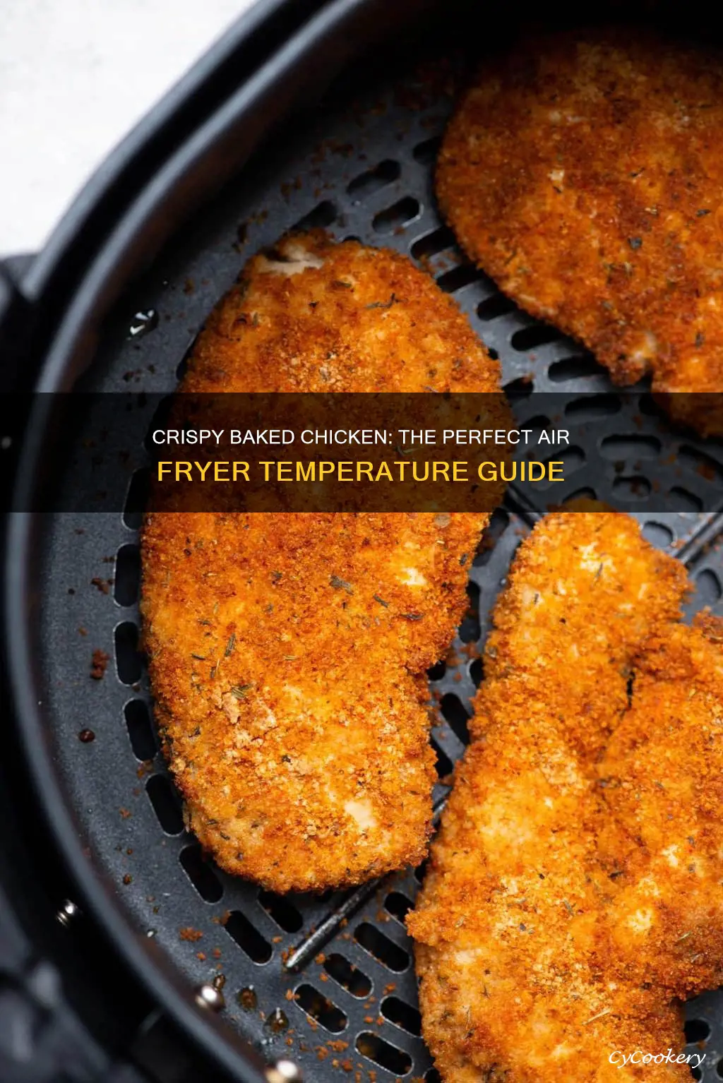 what temp to cook breaded chicken in air fryer