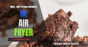 Perfectly Baked Brownies: Air Fryer Temperature Guide