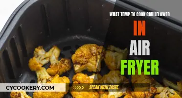 Air Fryer Cauliflower: The Perfect Temperature Tips