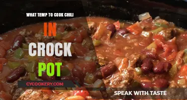 Perfect Crock Pot Chili: Ideal Temperature for Slow-Cooked Deliciousness