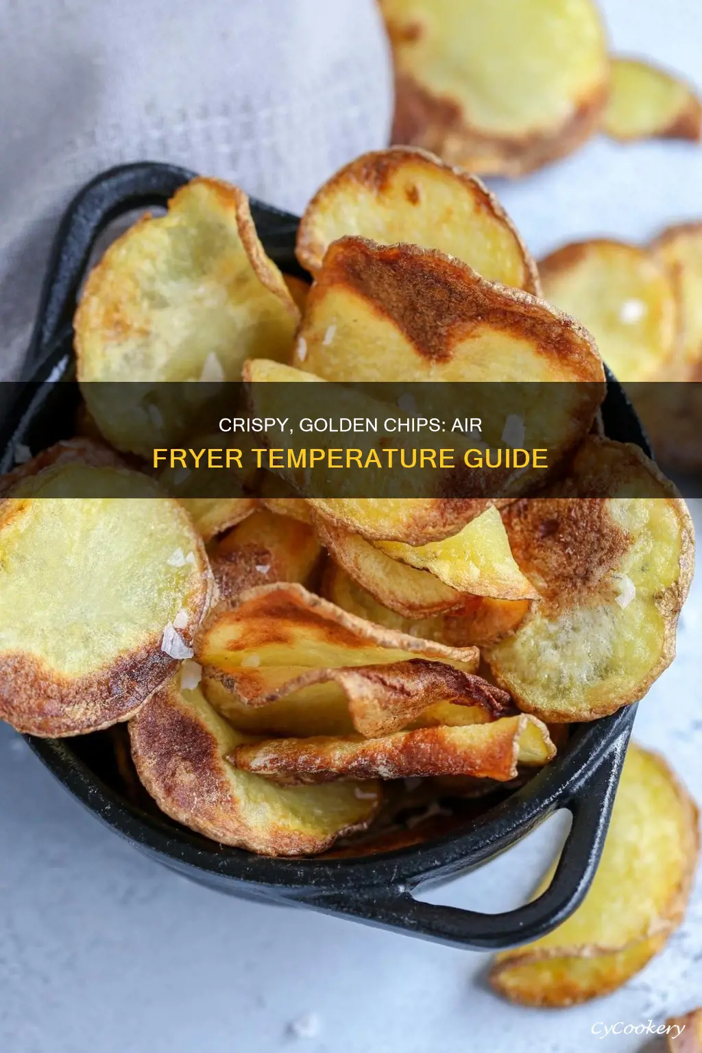 what temp to cook chips in air fryer