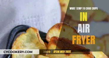 Air Fryer Chip Perfection: The Ideal Temperature for Crispy Chips