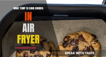 Air Fryer Cookie Perfection: The Ideal Temperature