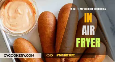 Crispy Corn Dogs: Air Fryer Perfection: The Ideal Temperature