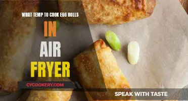 Air Fryer Egg Rolls: Perfect Temperature Tips