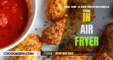 Crispy Mozzarella Sticks: Air Fryer Perfection at 375°F