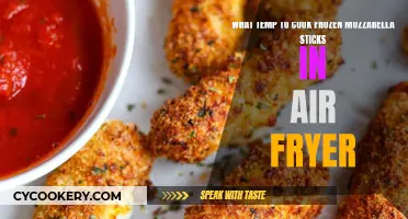Air Fryer Frozen Mozzarella Sticks: The Perfect Temperature
